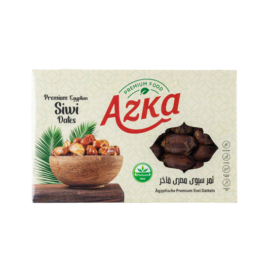 Azka Premium Egyptian Siwa Dates - Soft & Sweet Natural Dates