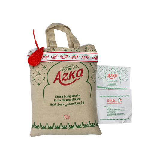 Azka Extra Long Grain Creamy Sella Basmati Rice
