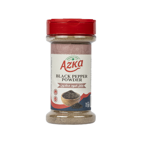 Black Pepper Powder Azka Spices 70g