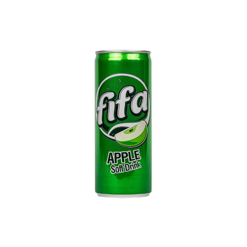 Fifa Apple Soft Drink - Crisp Apple Flavored Carbonated Drink (250ml)